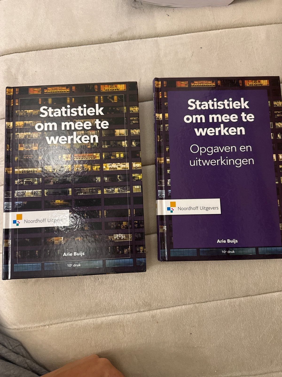 Statistiek om mee te werken - Arie Buijs (10e druk), Ophalen of Verzenden, Beta, Nieuw, HBO