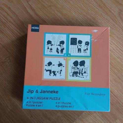 HEMA Jip en Janneke puzzel 3+ jaar (Compleet), Ophalen of Verzenden, 10 tot 50 stukjes, Zo goed als nieuw