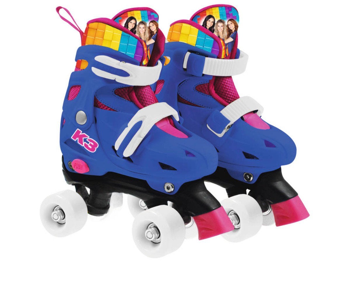 Nieuw ongebruikte rolschaatsen K3. Maat 26-29, Ophalen, Zo goed als nieuw