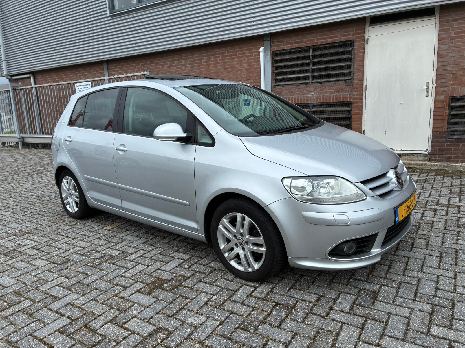Volkswagen Golf Plus 2.0 TDI 103KW 2007 Grijs, Auto's, Stof, 4 cilinders, Bedrijf, Blauw