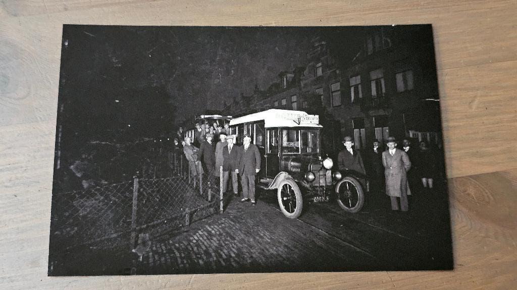 Foto TRAM AST Alkmaar Tractortram, Verzamelen, Spoorwegen en Tramwegen, Verzenden, Gebruikt, Tram, Overige typen