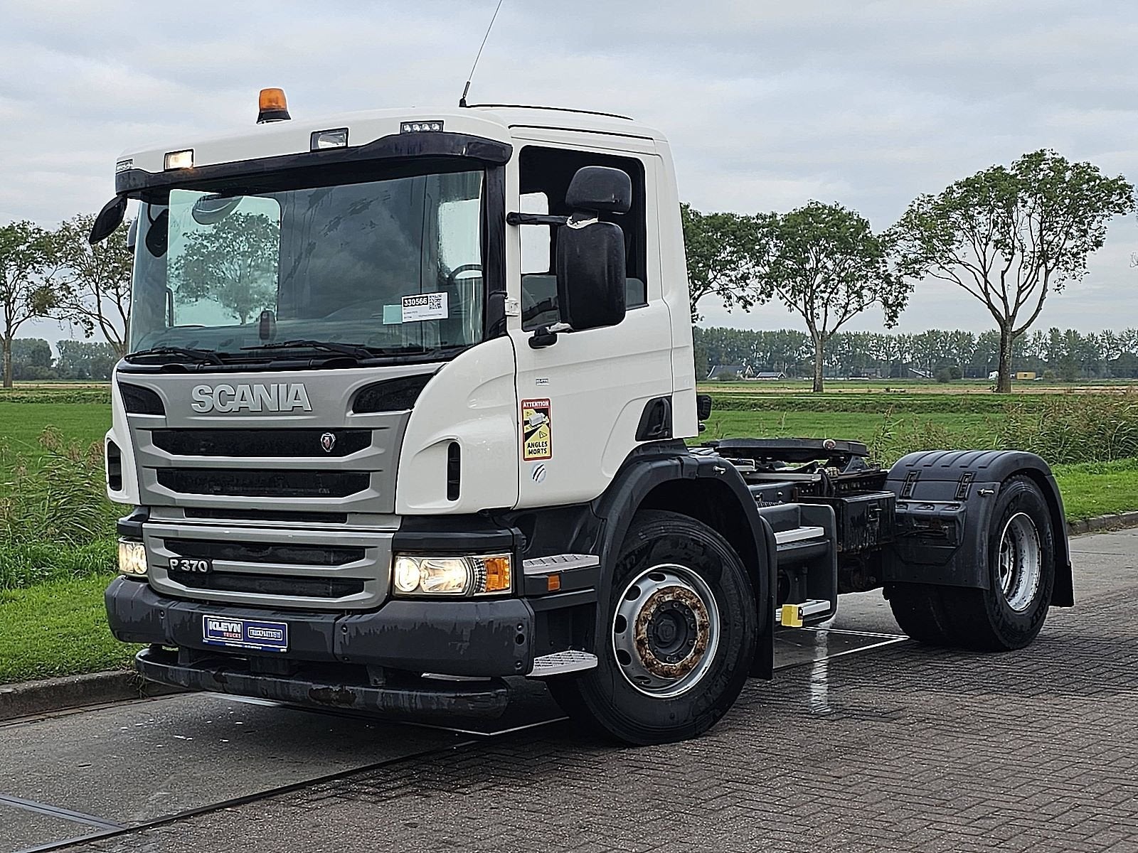 SCANIA P370, Auto's, Automaat, Euro 6, Scania, Wit