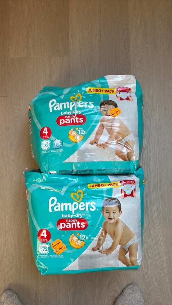 Pampers maat 4 baby dry, Ophalen of Verzenden, Zo goed als nieuw, Overige typen