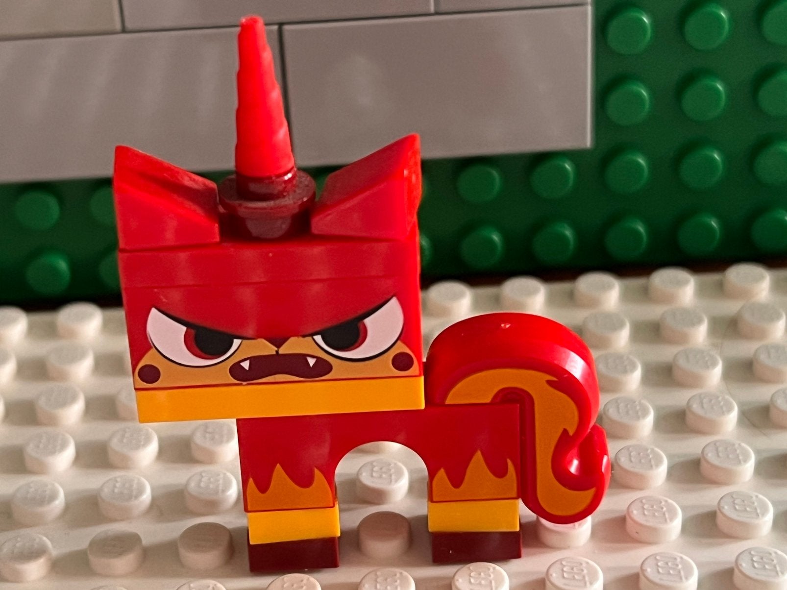 Lego boze kitty, Kinderen en Baby's, Speelgoed | Duplo en Lego, Ophalen of Verzenden, Zo goed als nieuw