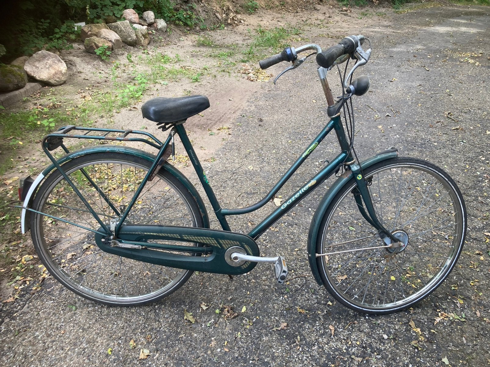 Gazelle station of kroeg fiets, Ophalen, Gebruikt, Trommelrem, Versnellingen