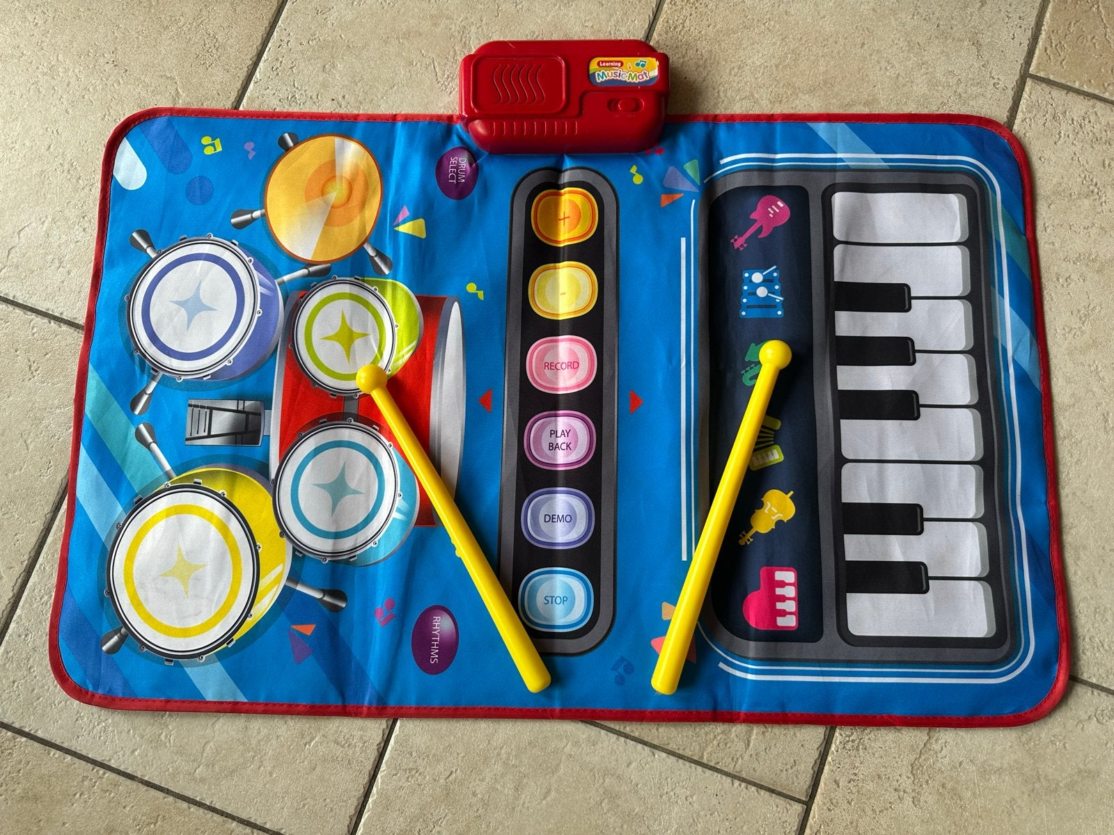 Ozen Star Muziek & Jazz Speelmat 2-in-1, Ophalen of Verzenden, Zo goed als nieuw, Overige typen, Met geluid