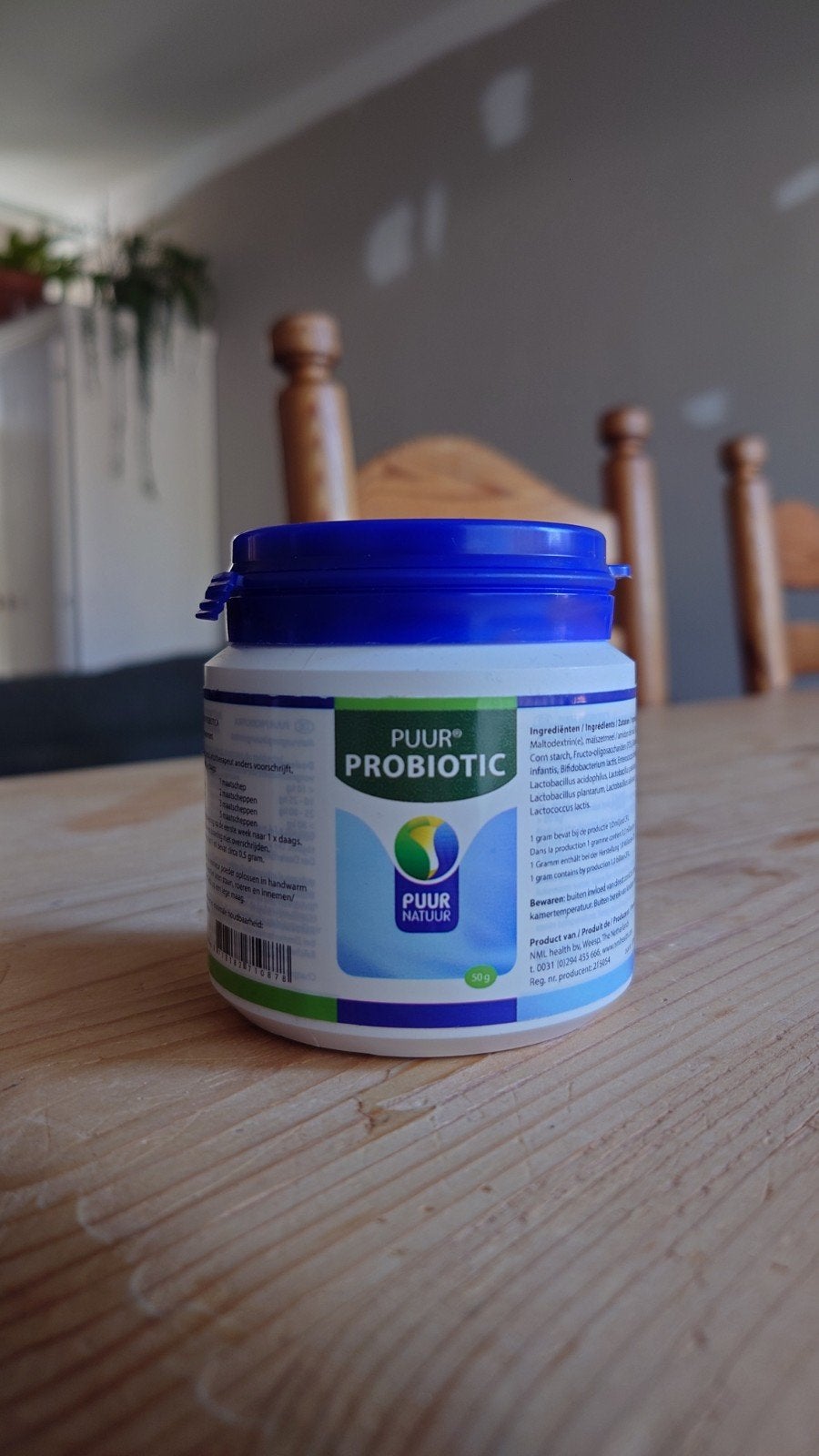 50g PUUR Probiotica (ongeopend), Ophalen of Verzenden