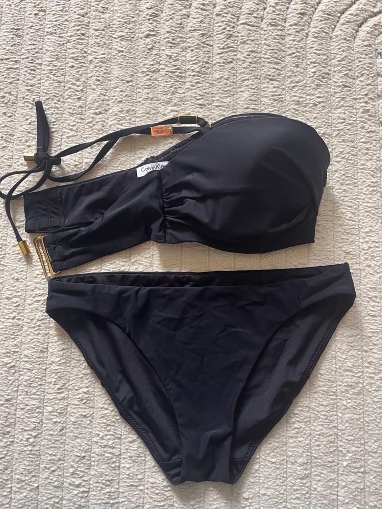 Calvin Klein Zwarte Bikini - Zo goed als nieuw, Kleding | Dames, Badmode en Zwemkleding, Ophalen of Verzenden, Zo goed als nieuw