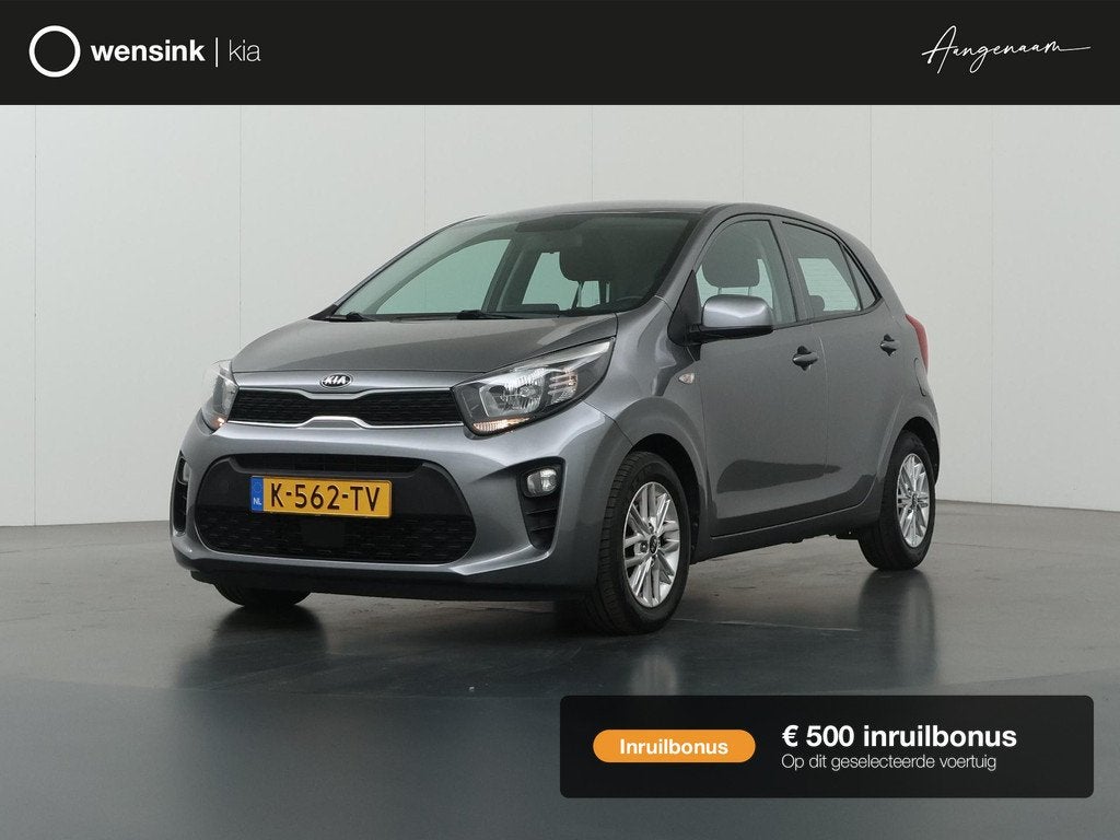 Kia Picanto 1.0 DPi DynamicLine | Apple Carplay/Android Auto, Auto's, Kia, Voorwielaandrijving, Stof, Gebruikt, 4 stoelen