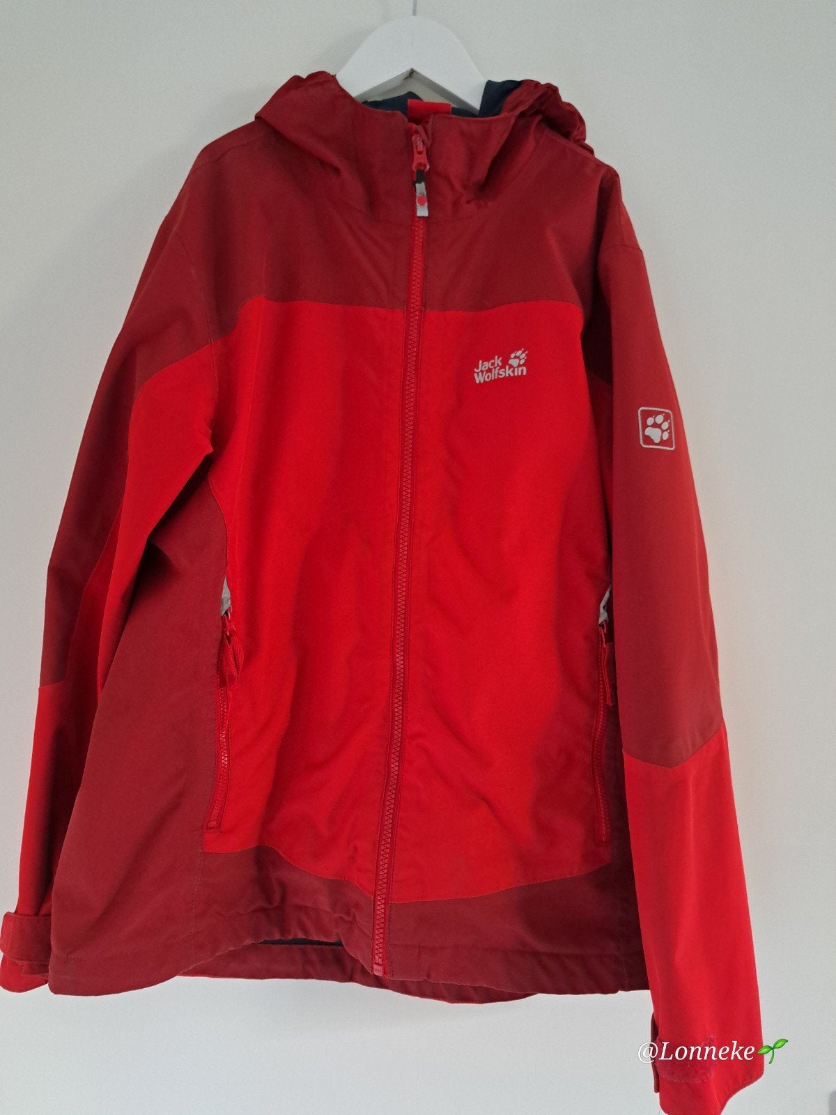 Jack Wolfskin 3-in-1 Jas, Gebruikt, Jack Wolfskin, Ophalen of Verzenden, Jongen