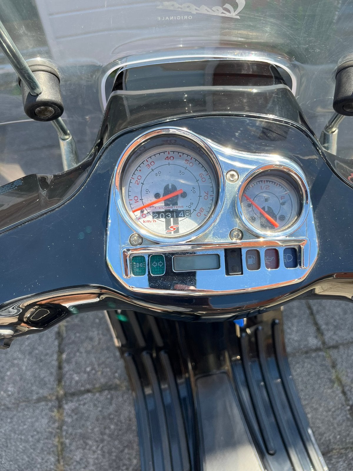 Vespa S 50cc - Zwart, Fietsen en Brommers, Ophalen, Gebruikt, Maximaal 45 km/u, Vespa S