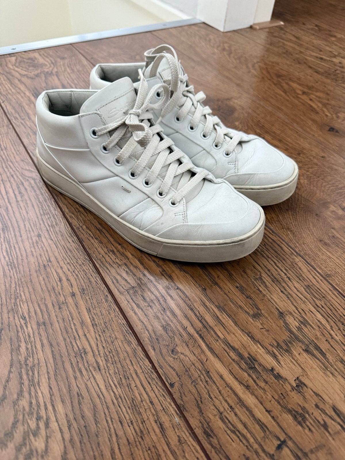 Santoni sneakers maat 6, Ophalen of Verzenden, Gedragen, Sneakers of Gympen