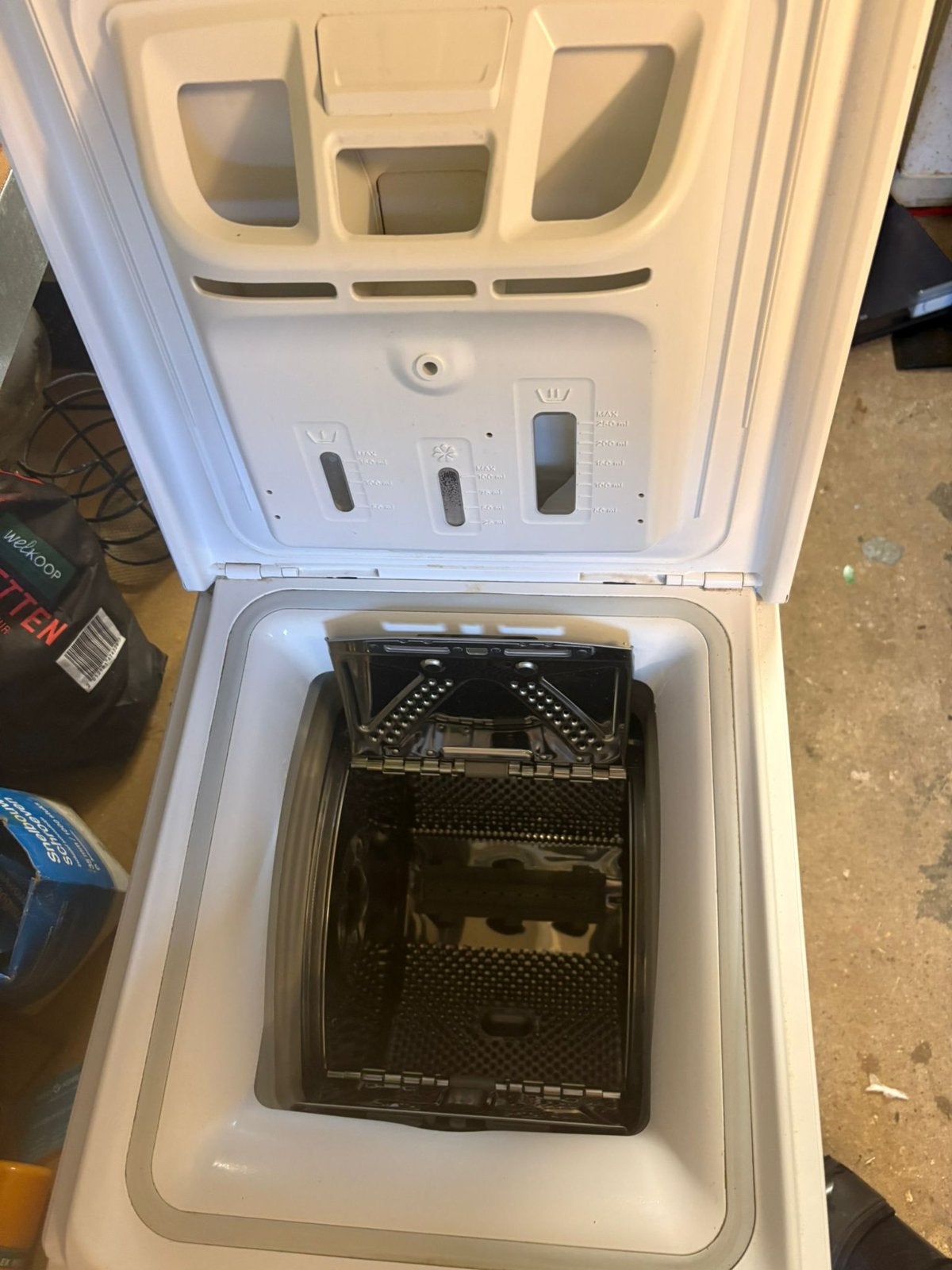 Indesit Bovenlader Wasmachine 7kg 1200 toeren, Ophalen, Zo goed als nieuw