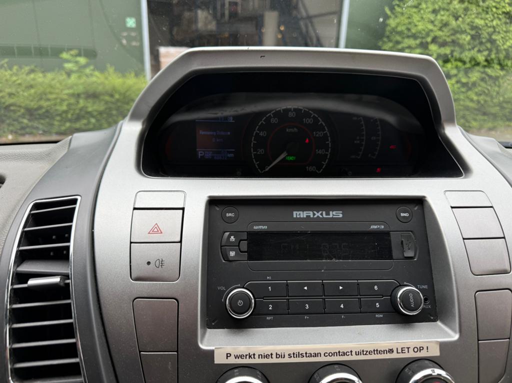 Maxus Ev80 2018 electrische bakwagen deuren lease va 189 mnd, Auto's, Stof, Origineel Nederlands, Grijs, 81 pk