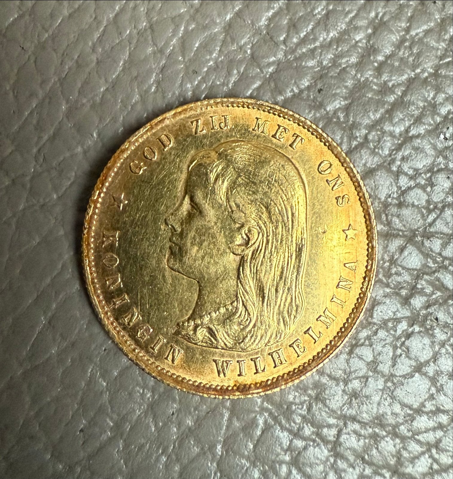 Gouden 10 Gulden Koningin Wilhelmina 1897, Ophalen, Goud, Koningin Wilhelmina, Losse munt