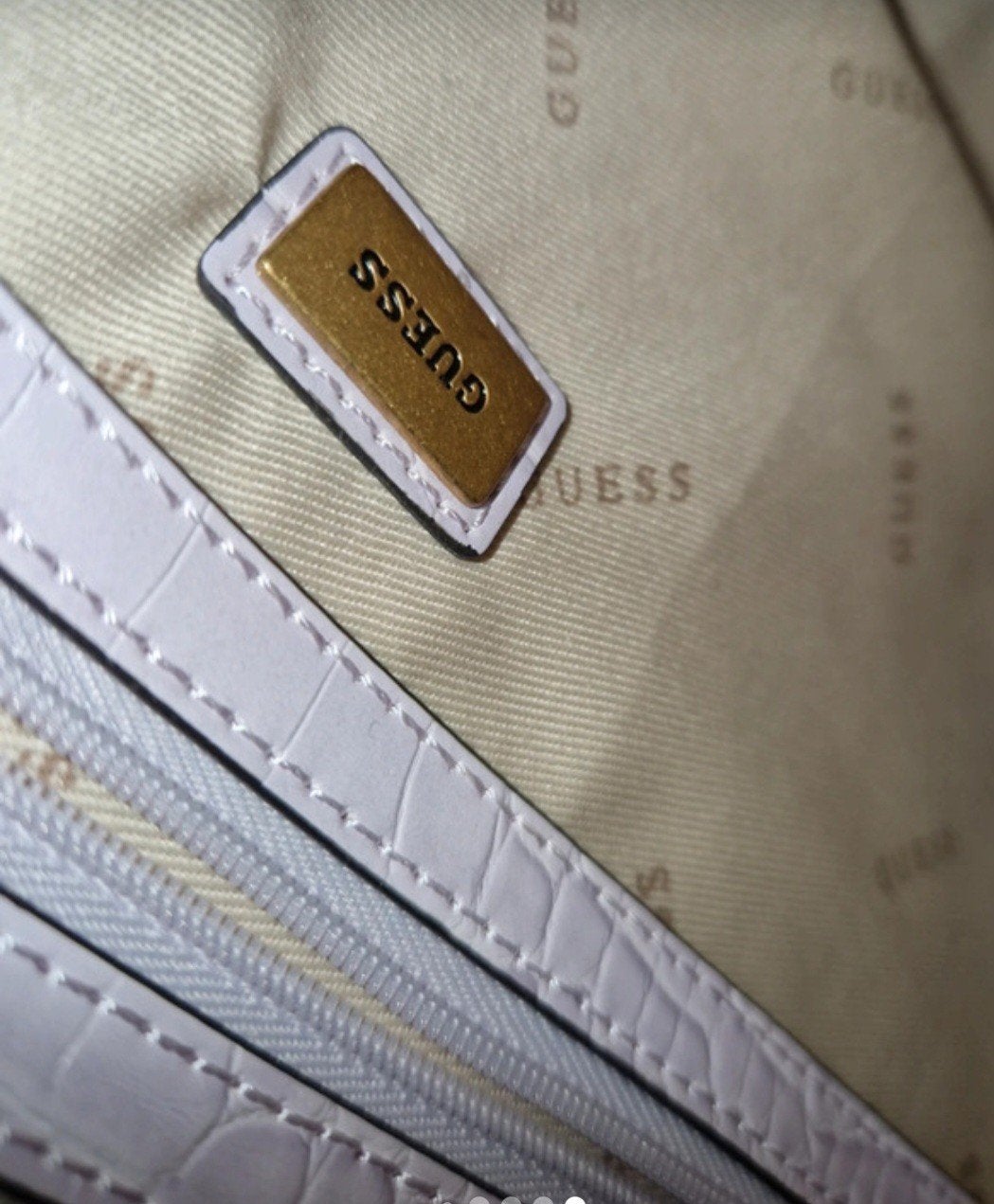 guess tas, Ophalen of Verzenden, Nieuw, Paars, Handtas