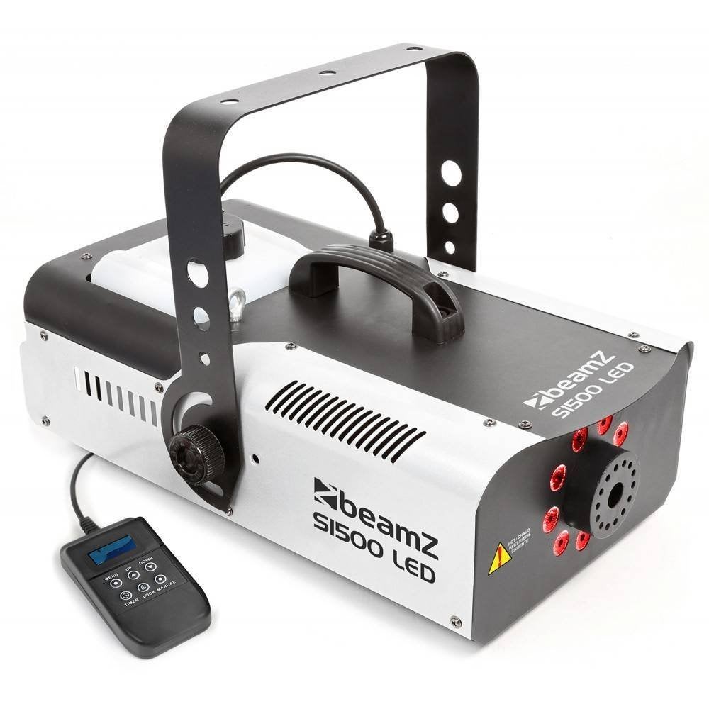 BeamZ S1500LED DMX Rookmachine 1500W met LED verlichting, Ophalen, Gebruikt, Rookmachine, Kleur