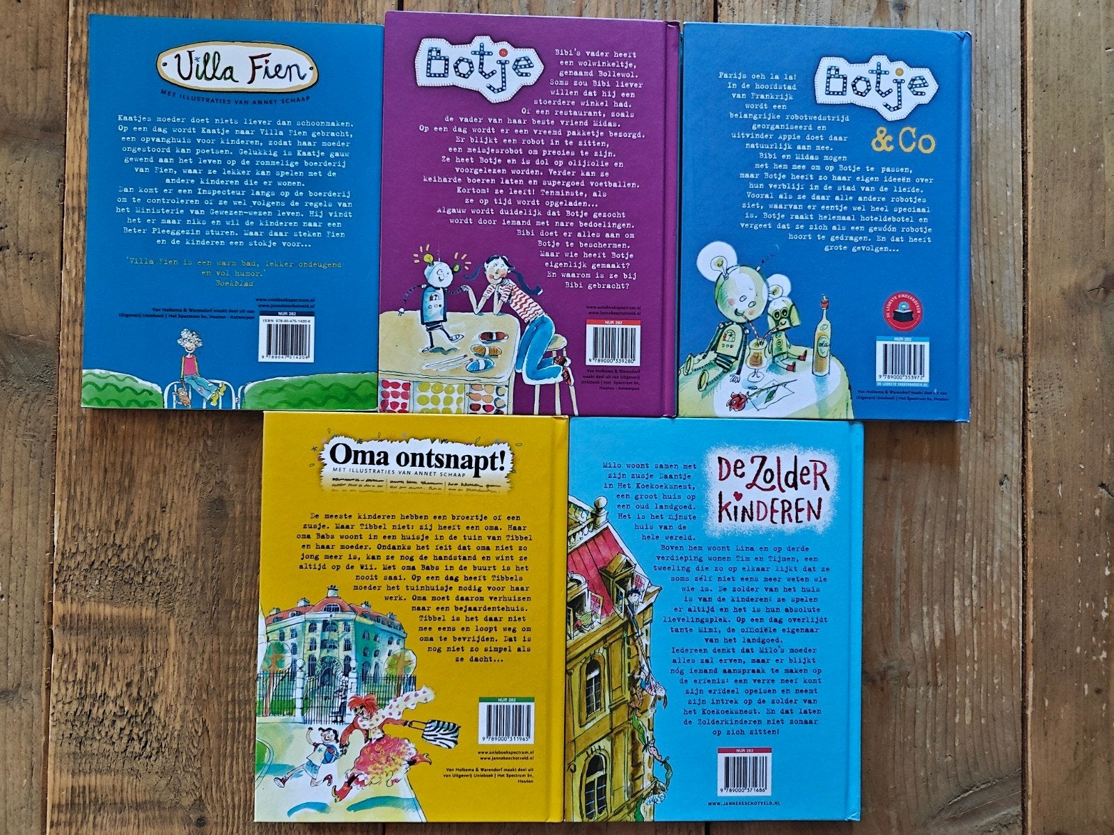 5 Boeken van Janneke Schotveld., Ophalen of Verzenden, Zo goed als nieuw