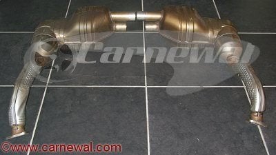 Porsche Boxster 987-1 GT Uitlaat met 100 of 200 Cell Cats, Ophalen of Verzenden