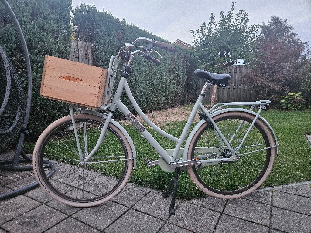 Dames fiets, Terugtraprem, Gebruikt, Versnellingen, Ophalen