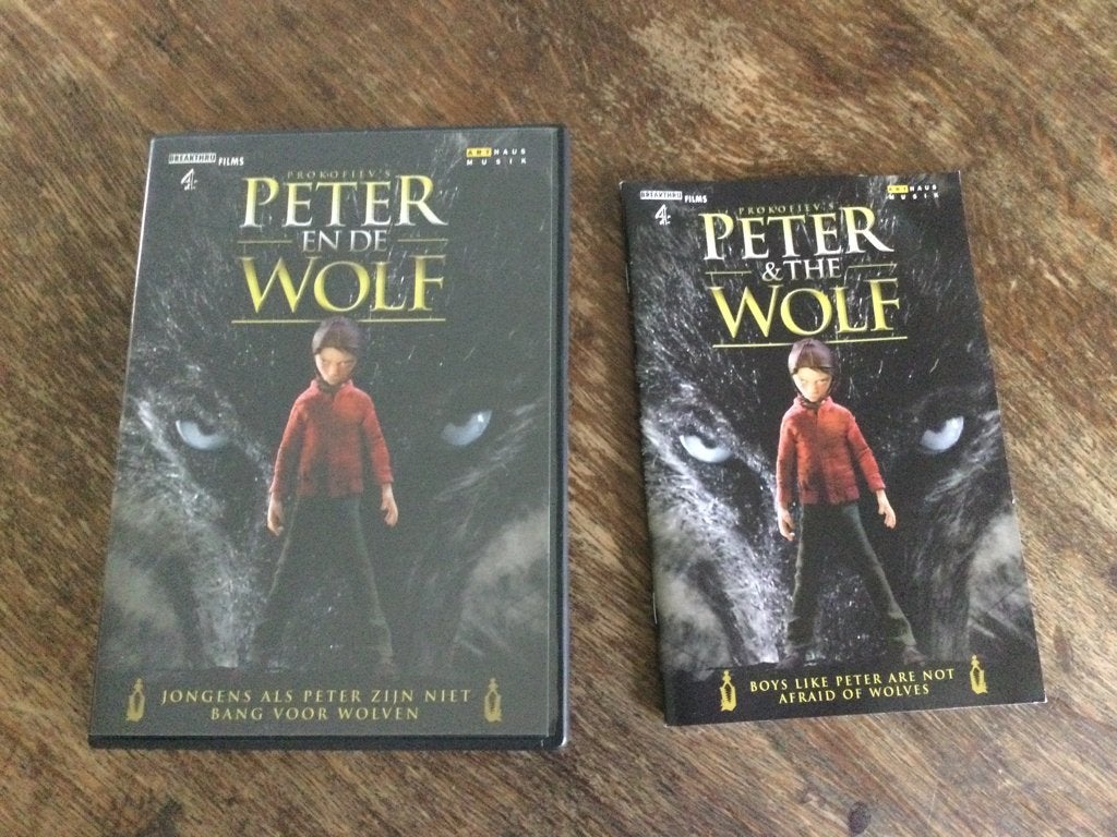 DVD Peter en de wolf Prokofief, poppenanimatie S. Templeton, Cd's en Dvd's, Dvd's | Kinderen en Jeugd, Ophalen of Verzenden, Zo goed als nieuw
