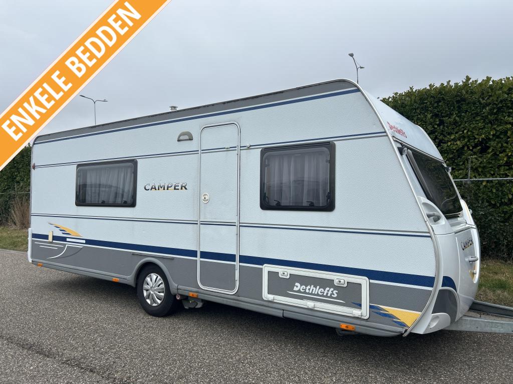 Dethleffs Camper 540 BJ 2008 ENKELE BEDDEN MOVER, Caravans en Kamperen, Caravans, Arist-Dethleffs-Straße 12, 88316 Isny im Allgäu, Duitsland