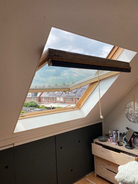 Fakro dakraam 126 x 135 cm met sloten, Doe-het-zelf en Verbouw, Glas en Ramen, Ophalen, Gebruikt, 120 tot 160 cm, Dubbelglas