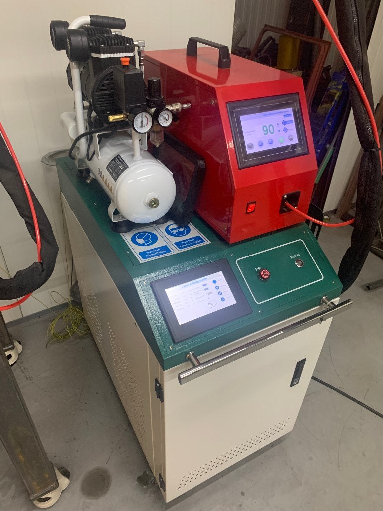 Handheld Laserlas Machine, Ophalen, Zo goed als nieuw, Minder dan 150 ampère, Overige typen