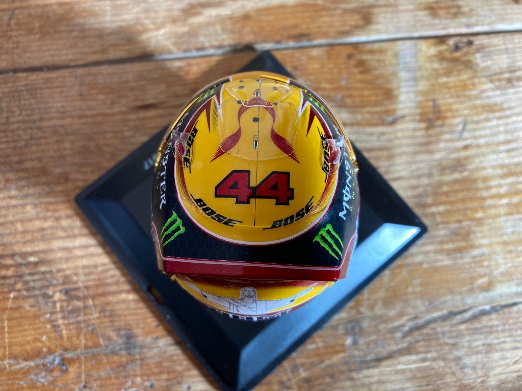 ✅ Lewis Hamilton 1:5 helm 2017 Mercedes W08 World Champion, Verzamelen, Ophalen of Verzenden, Nieuw, Formule 1