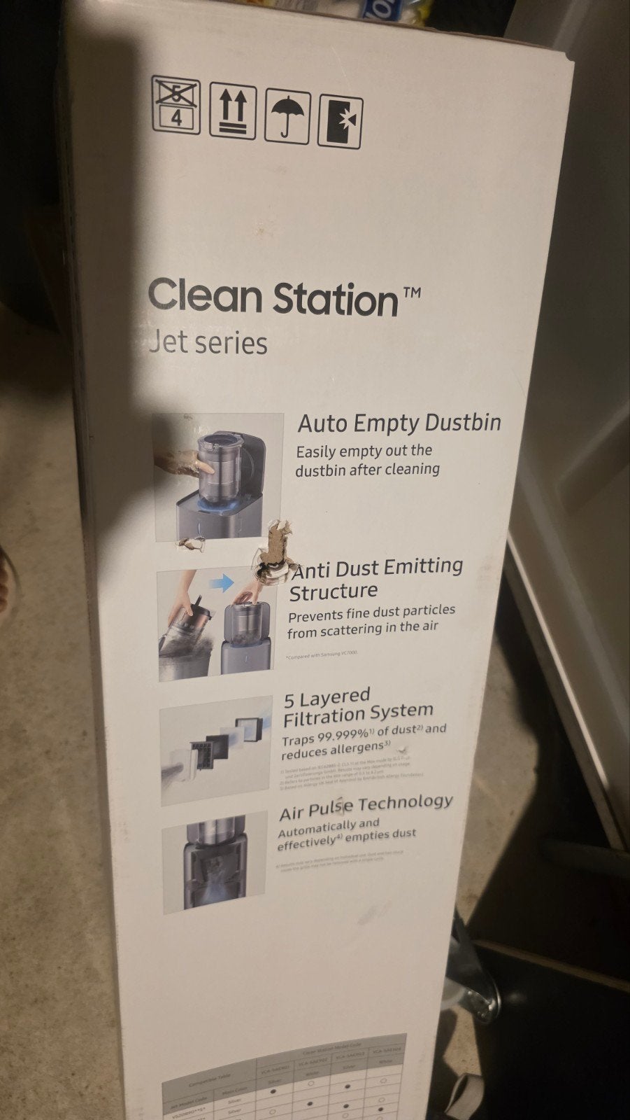 Nieuwe Samsung Clean Station voor Jet 75E steelstofzuiger, Ophalen, Nieuw