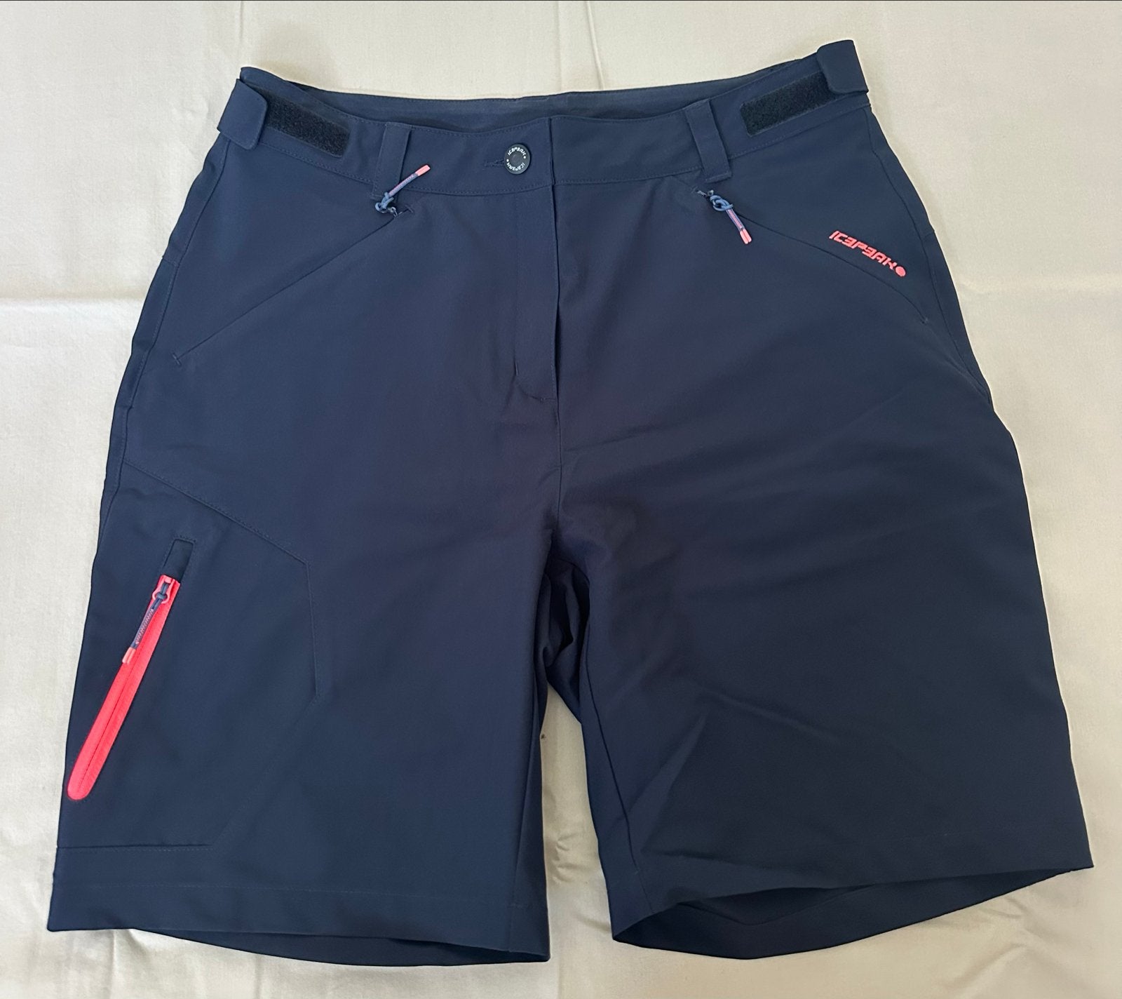 Icepeak dames outdoor shorts - Maat 38, Maat 38/40 (M), Kort, Blauw, Ophalen of Verzenden
