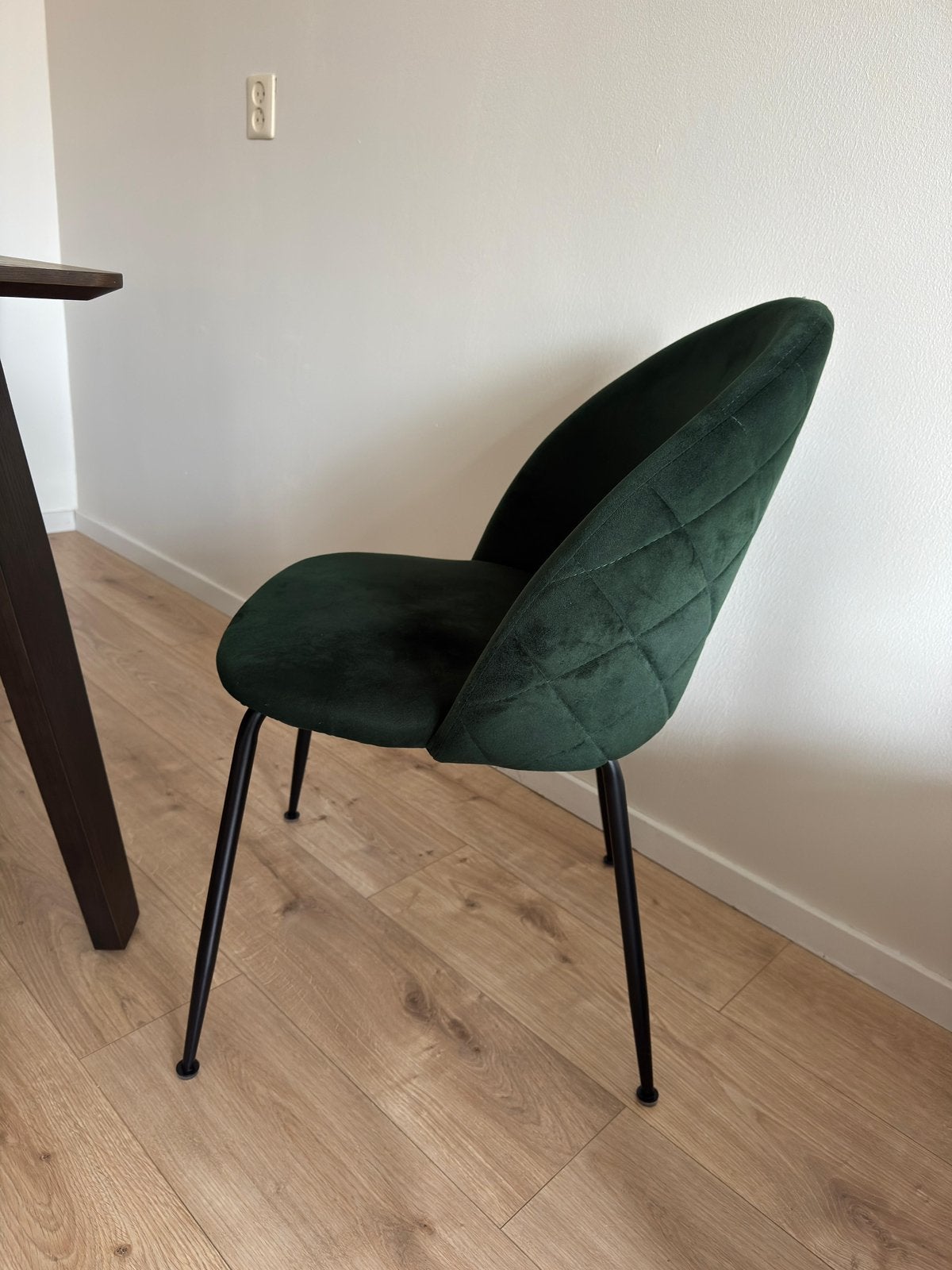 Mooie set van 4 eetkamerstoelen, Huis en Inrichting, Ophalen of Verzenden, Zo goed als nieuw, Vier