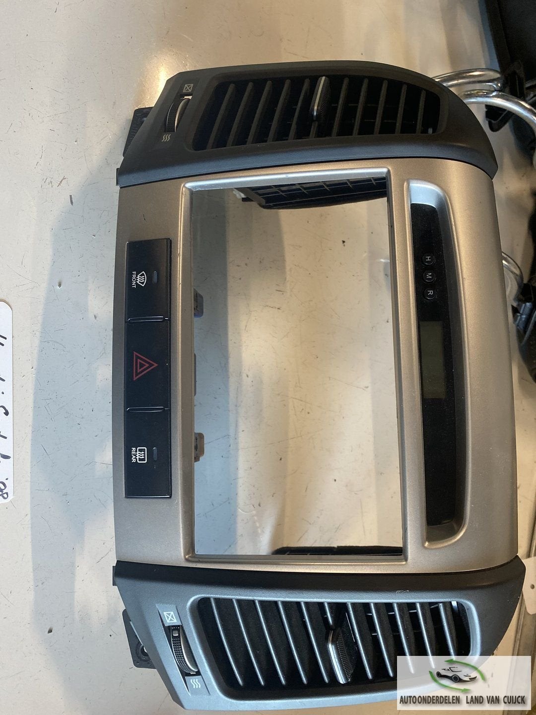 Hyundai Santa Fe 2008 luchtrooster dubbeldin radiopaneel, Gebruikt, -, -, Ophalen of Verzenden