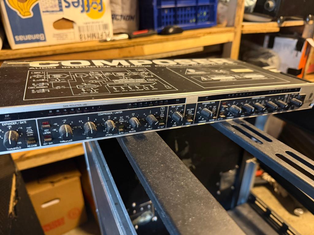 Te koop behringer composer, Muziek en Instrumenten, Mengpanelen, Ophalen of Verzenden, Gebruikt