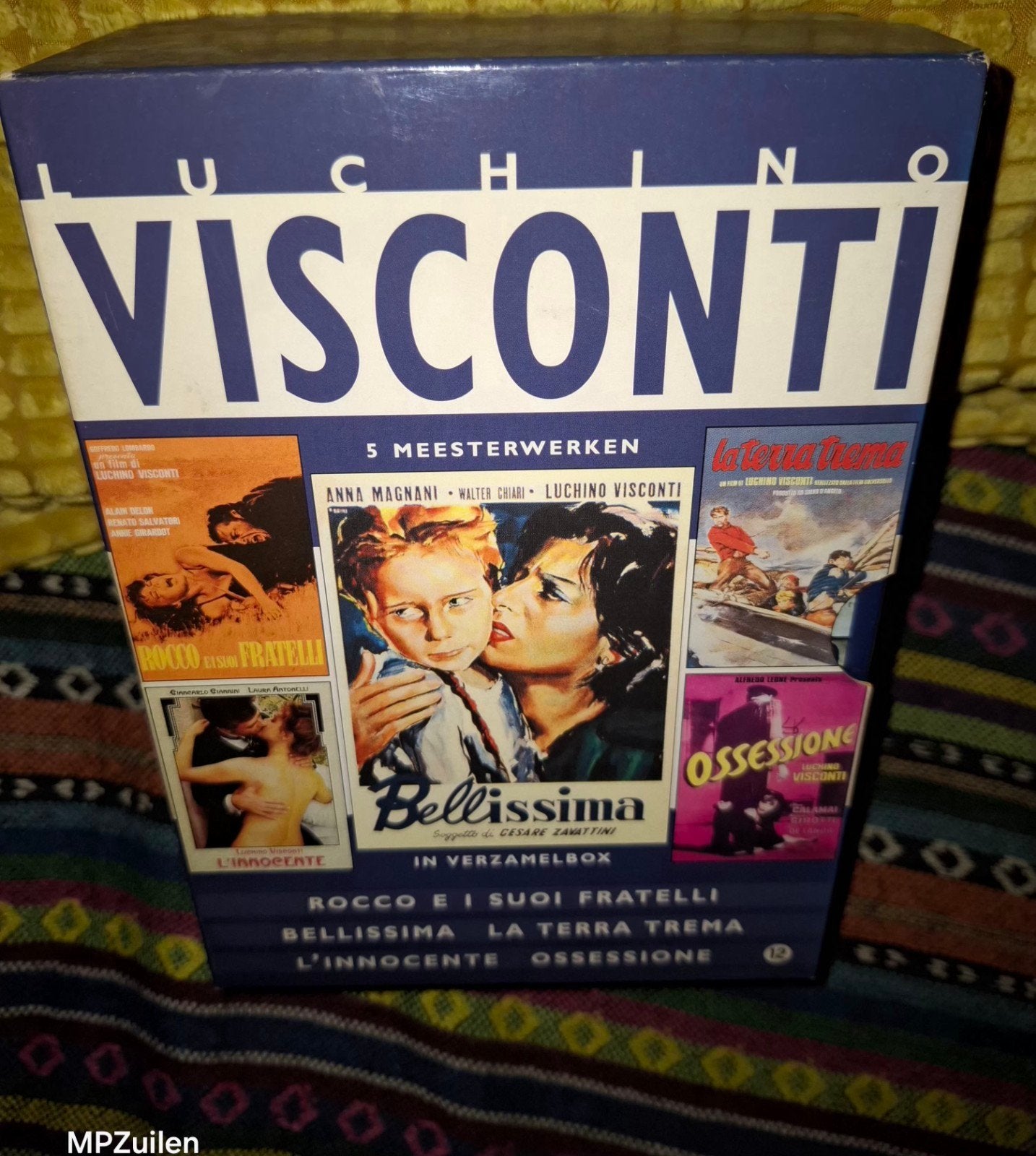Luchino Visconti .. 5 DVD Box, Nederlands, Zo goed als nieuw, Vanaf 12 jaar, Italië
