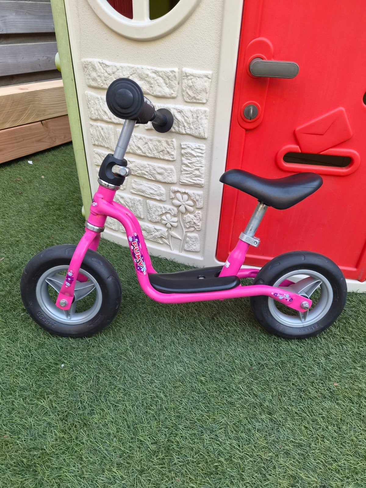 Roze Puky loopfiets voor kinderen, Ophalen of Verzenden, Zo goed als nieuw, Loopfiets