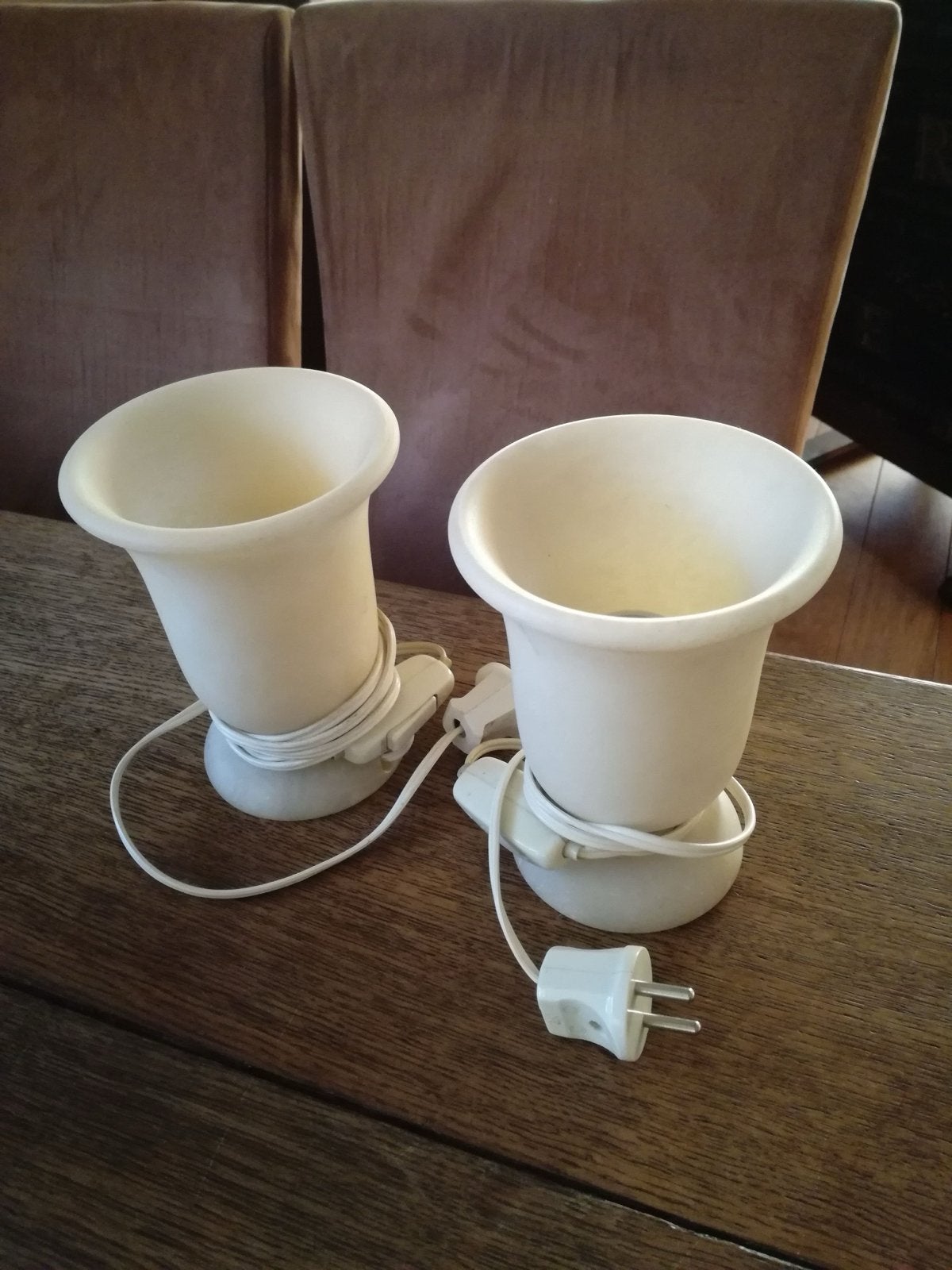 tafellampen, wit, sfeervol licht, Ophalen of Verzenden