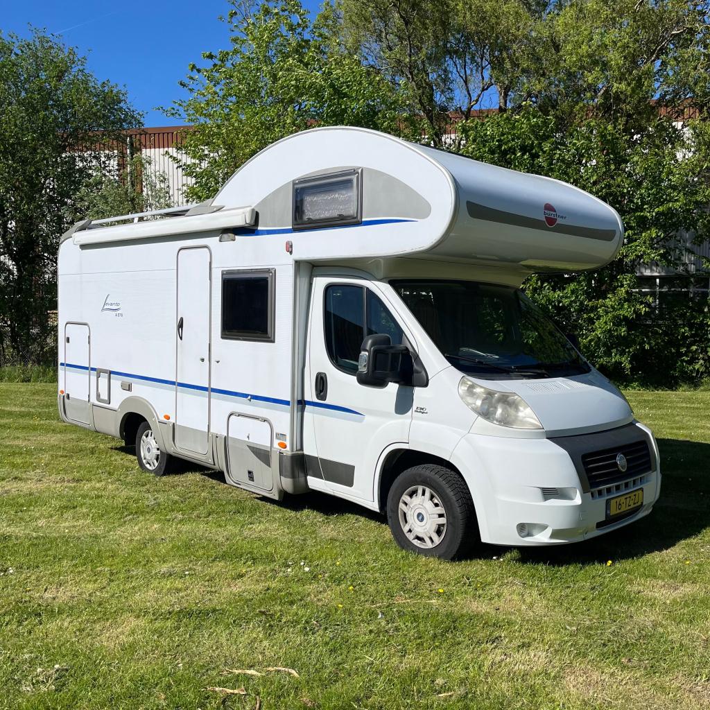 ✅ Fiat Ducato Bürster Alkoof 6-persoons XXL Camper, Caravans en Kamperen, Campers, Niet ingevuld, Ringverwarming, Ford, 6 tot 7 meter