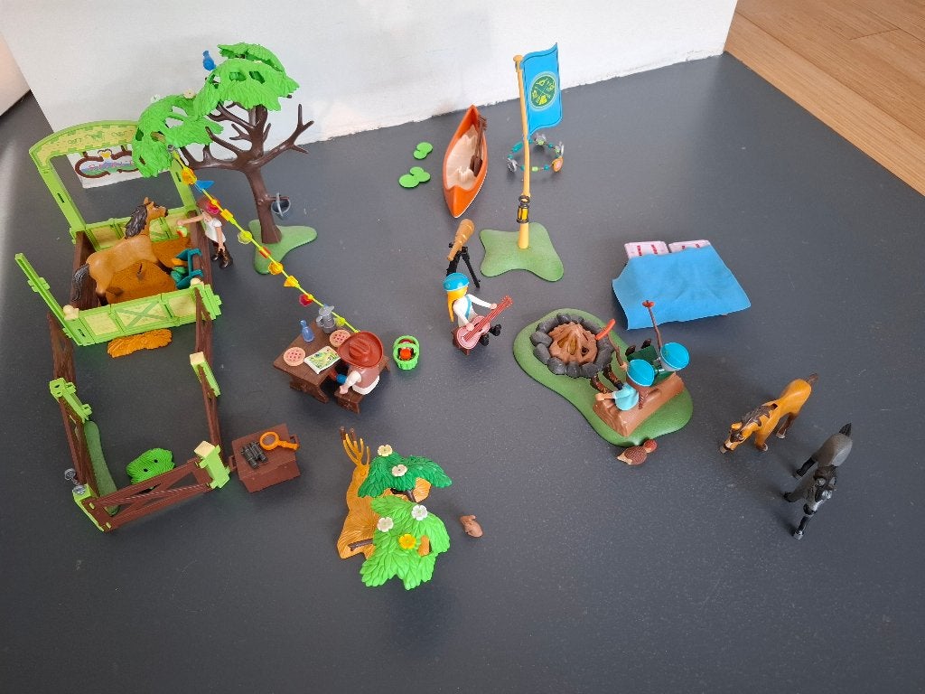 Playmobil Spirit paarden sets, Gebruikt, Complete set, Overige typen, Ophalen of Verzenden