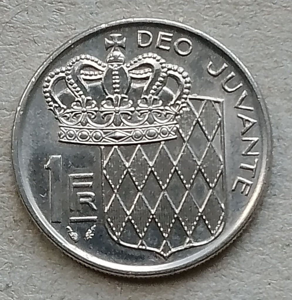 Monaco, 1 franc 1979, Ophalen of Verzenden, Overige landen, Losse munt