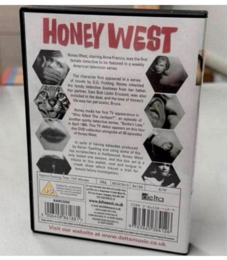 Honey West The Complete Series 4 Disc Boxset 1959 - zeldzaam, Alle leeftijden, Drama, Ophalen of Verzenden, 1940 tot 1960