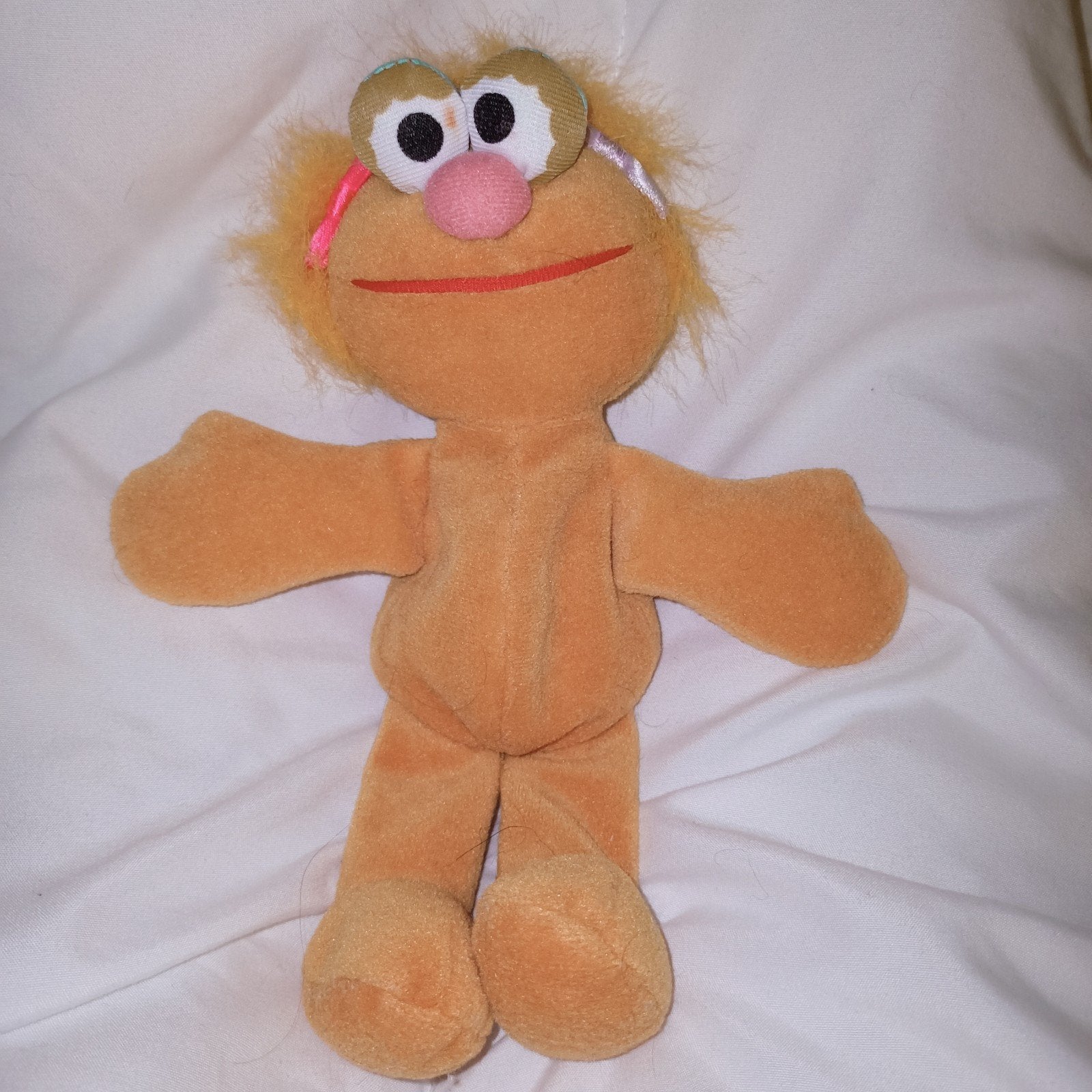 zoe, tyco, vintage, 1997, sesamstraat beanie, Oranje, Gebruikt, Overige merken, Overige typen