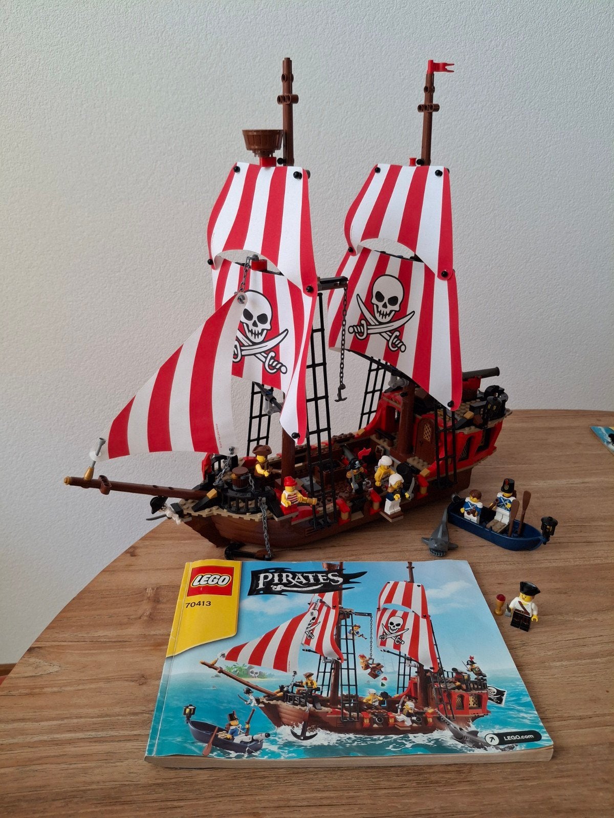 Lego Pirates 70413 piratenschip, Gebruikt, Lego, Inclusief instructies, Pirates