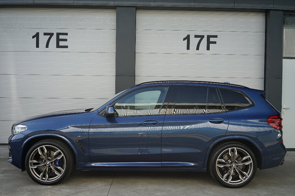 X3 M40i High EXE M-sport-48dkm!-VOL!!-UITMUNTEND!, Automaat, Blauw, Leder, Bedrijf