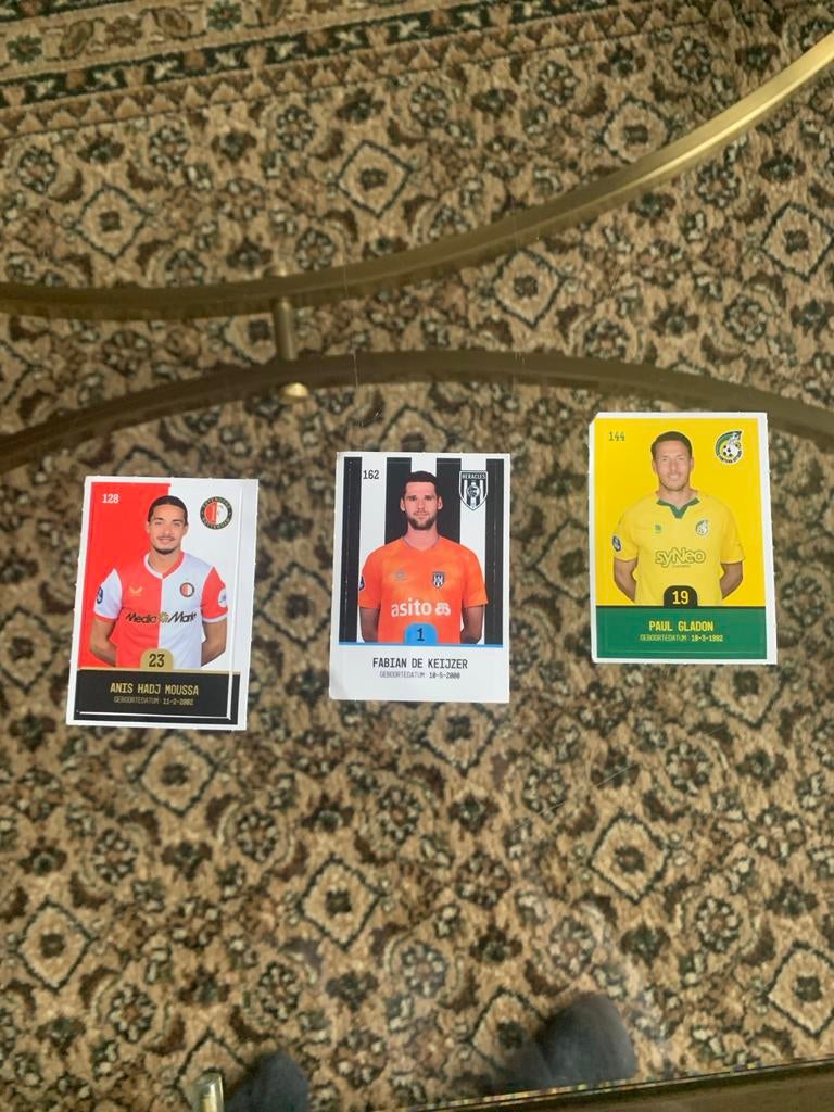 Voetbalkaartjes - 50 cent per stuk, Ophalen, Gebruikt, Overige binnenlandse clubs, Spelerskaart
