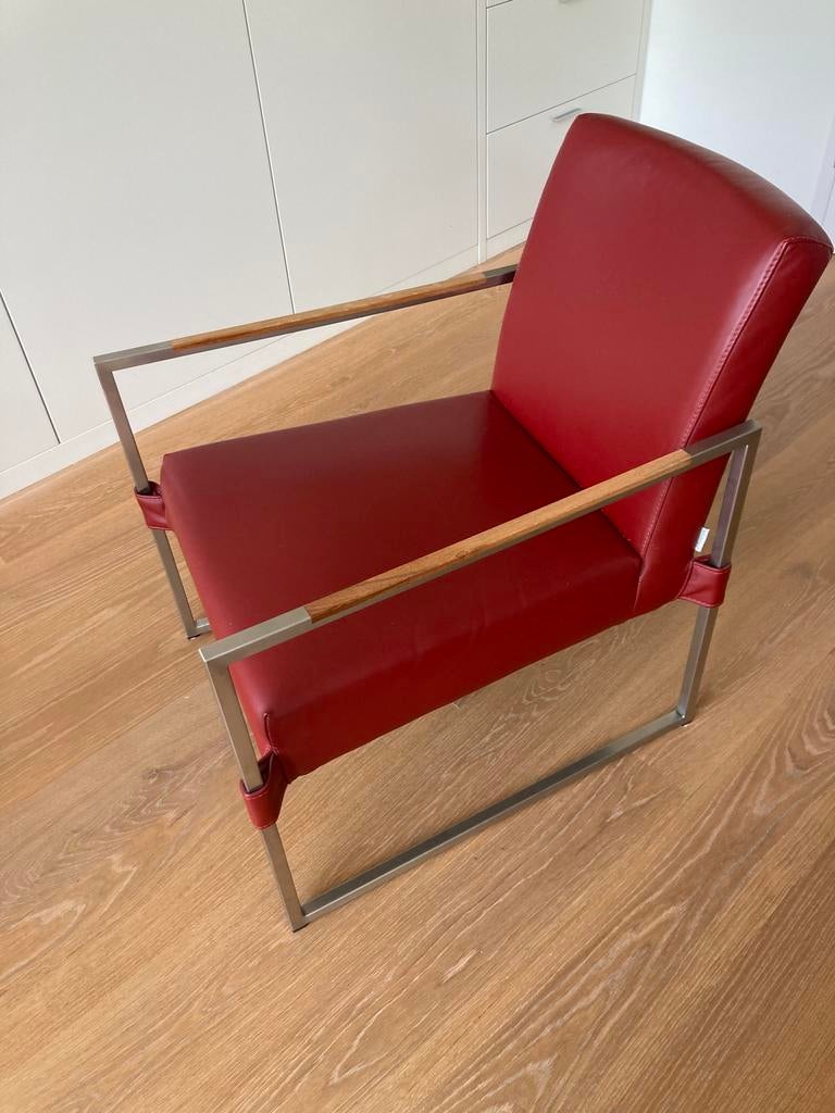 Bert Plantagie fauteuil, Huis en Inrichting, Ophalen, Zo goed als nieuw, 50 tot 75 cm, Leer