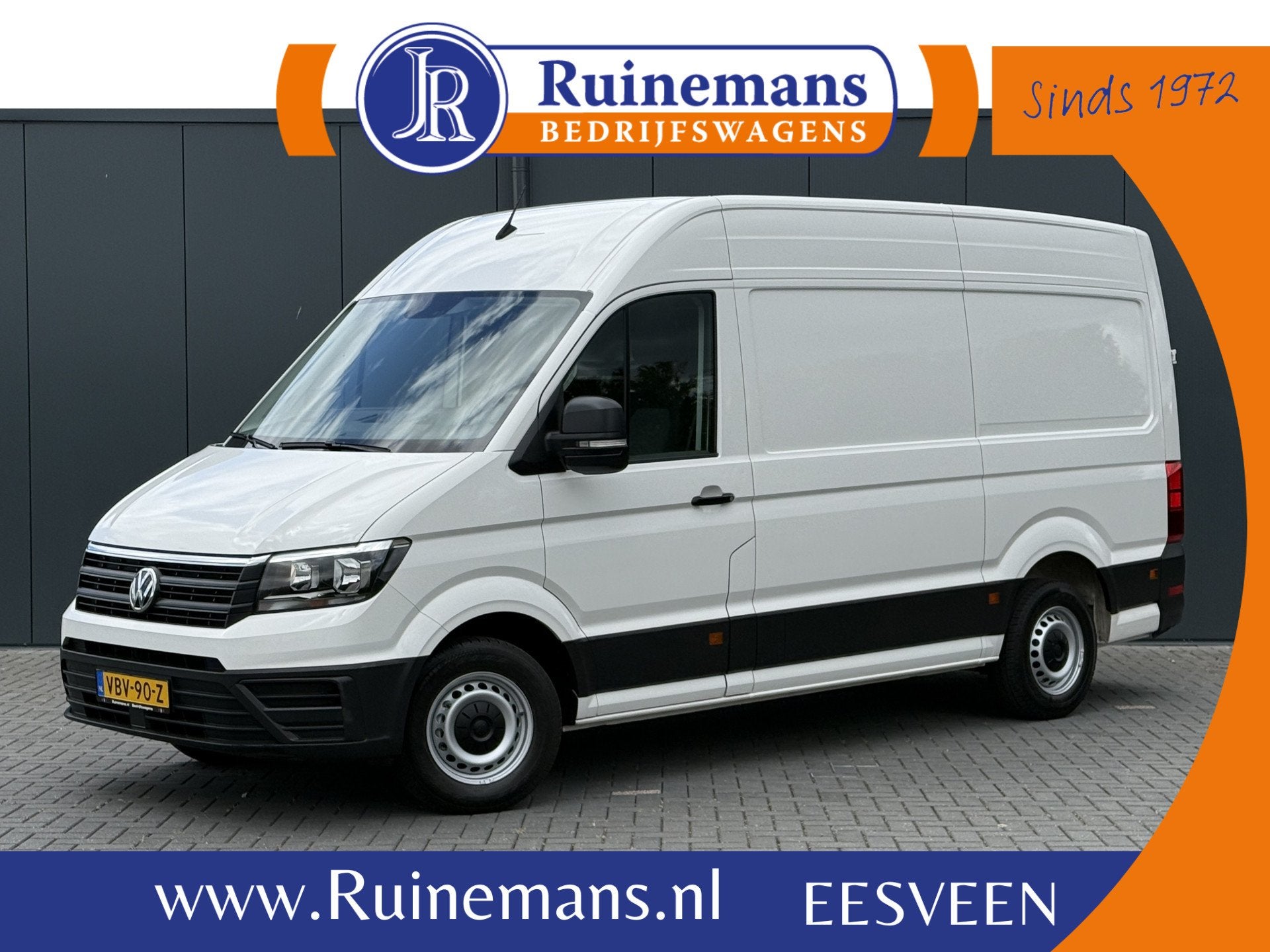 Volkswagen Crafter 2.0 TDI 141 PK / L3H3 / 1e EIGENAAR / ZEE, Voorwielaandrijving, Gebruikt, Euro 6, 4 cilinders