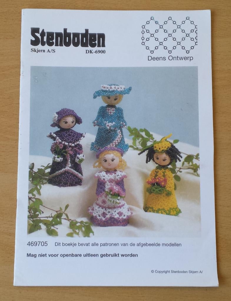 Groenlands Kralenwerk / Kralennaaien - Stenboden, Gebruikt, Overige typen, Ophalen of Verzenden, Nvt