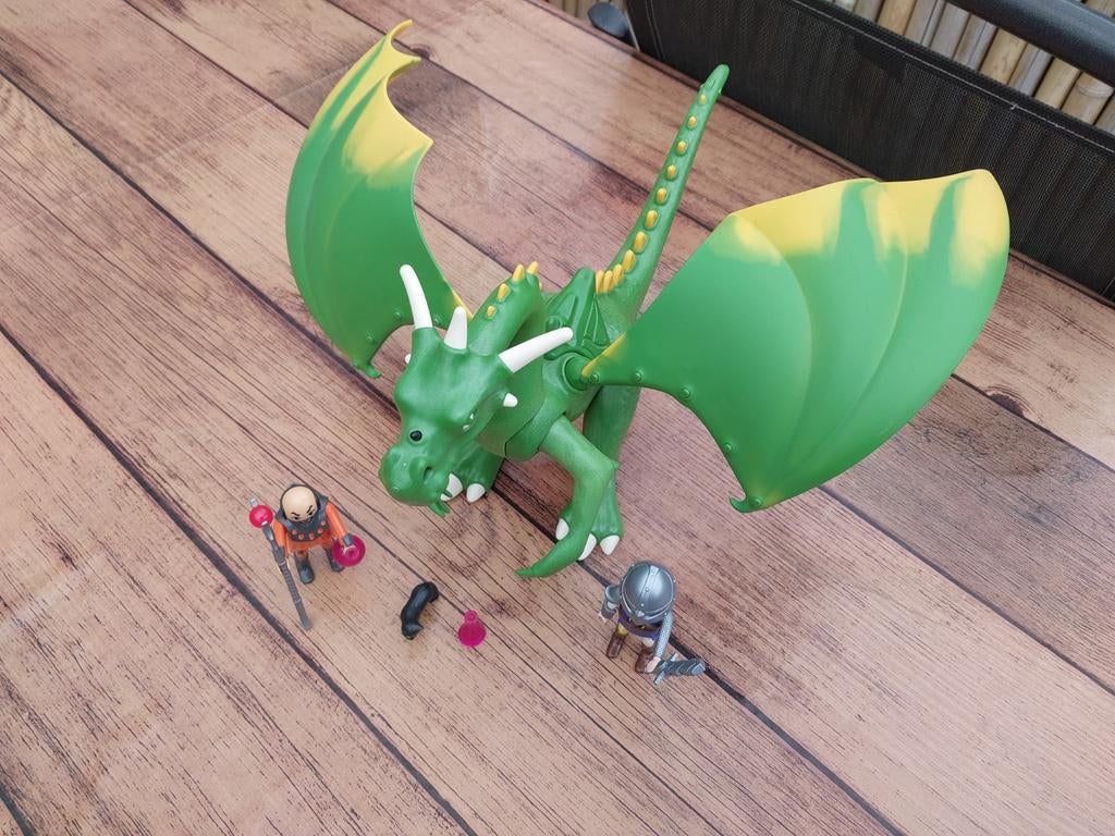 Playmobil 9001 Super 4 Koningsland draak met Alex & tovenaar, Ophalen of Verzenden, Zo goed als nieuw
