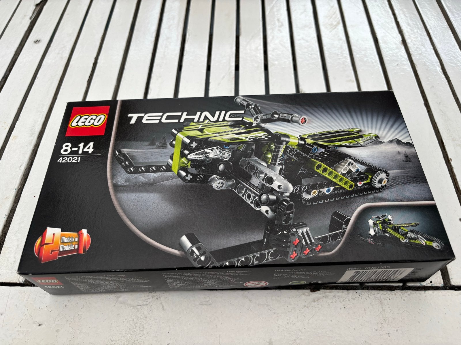 Lego Technic 42021 Sneeuwscooter - Complete set, Lego, Ophalen of Verzenden, Zo goed als nieuw, Complete set